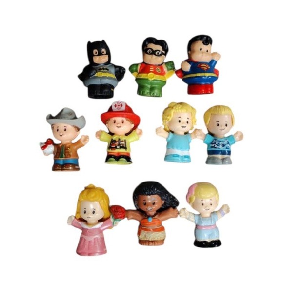 Other - Fisher Price Little People Disney Super Hero & more 10pc Lot